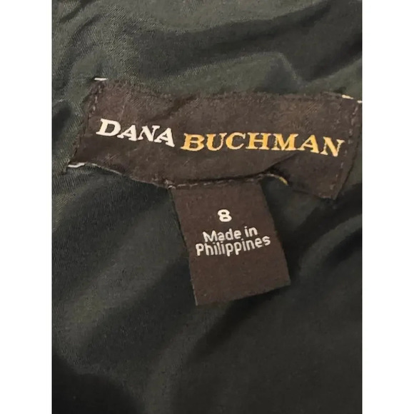 DANA BUCHMAN Sleeveless Black White Tweed Sheath Dress Women’s 8 - Picture 4 of 9